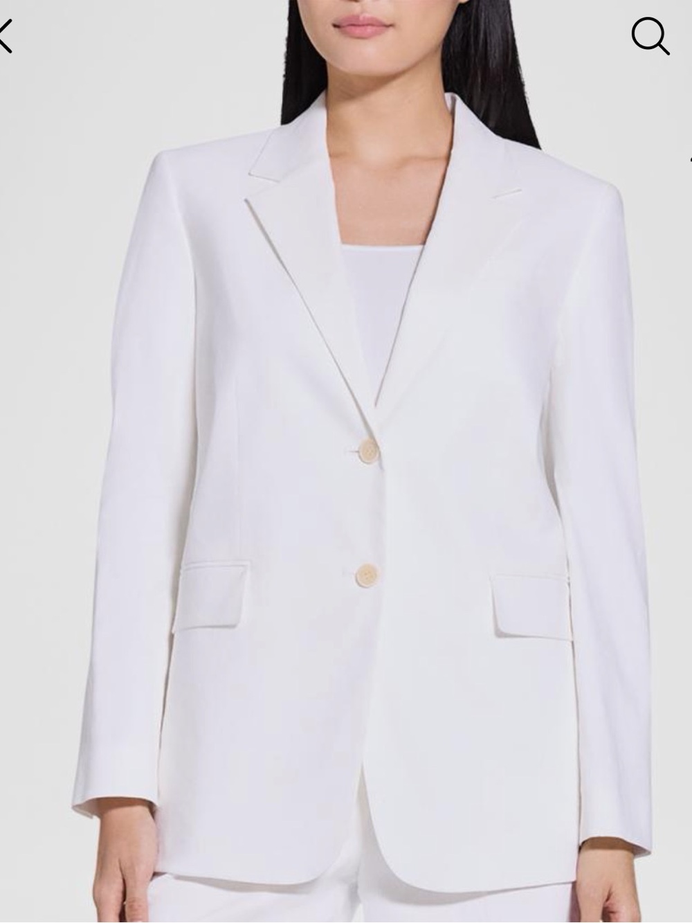 Theory Linen Blend Blazer